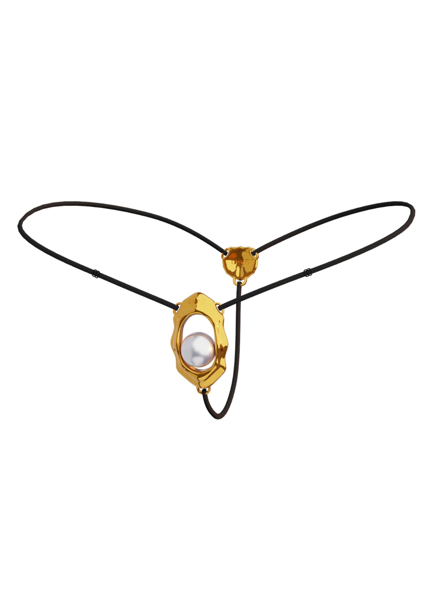  Moist Eyes G-string Clitoral Jewelry with Bead Stimulator、mySite、justintrudeaud