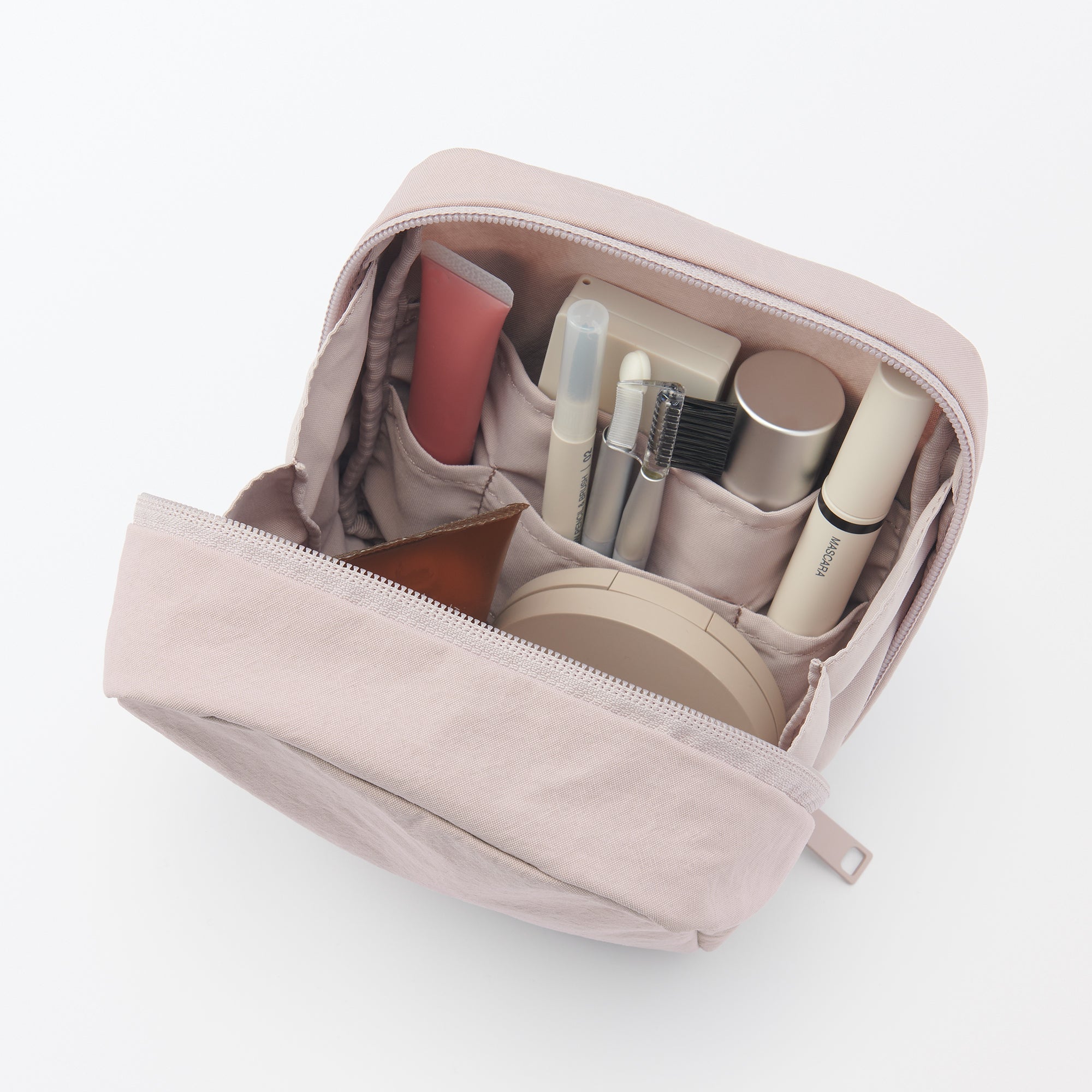  Wrinkled Nylon Wide-Opening Pouch - Square、mySite、sugarbowlscore