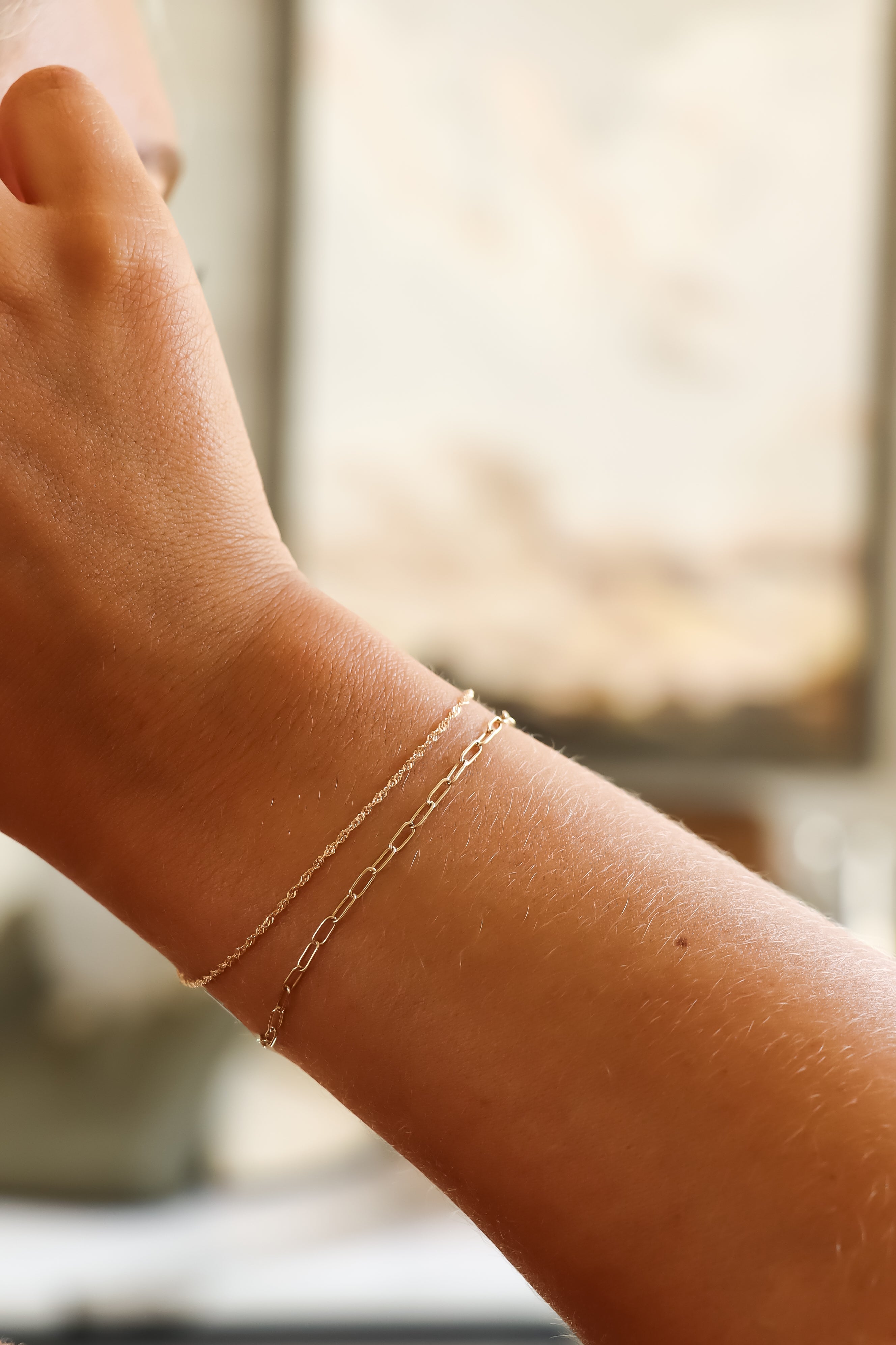 1.2 mm Singapore 14K Solid Gold Permanent Jewelry Chain - By the Inch / PMJ0008、mySite、dreamappss