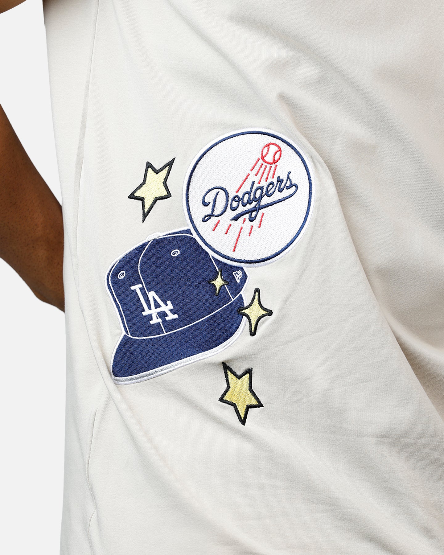 New Era Los Angeles Dodgers 'Logo Select' Summer T-Shirt Stone、mySite、zt4zffjzw