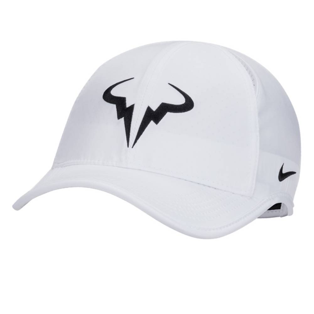 Nike Unisex Dri-FIT Rafa Club AeroBill Featherlight Cap (White)