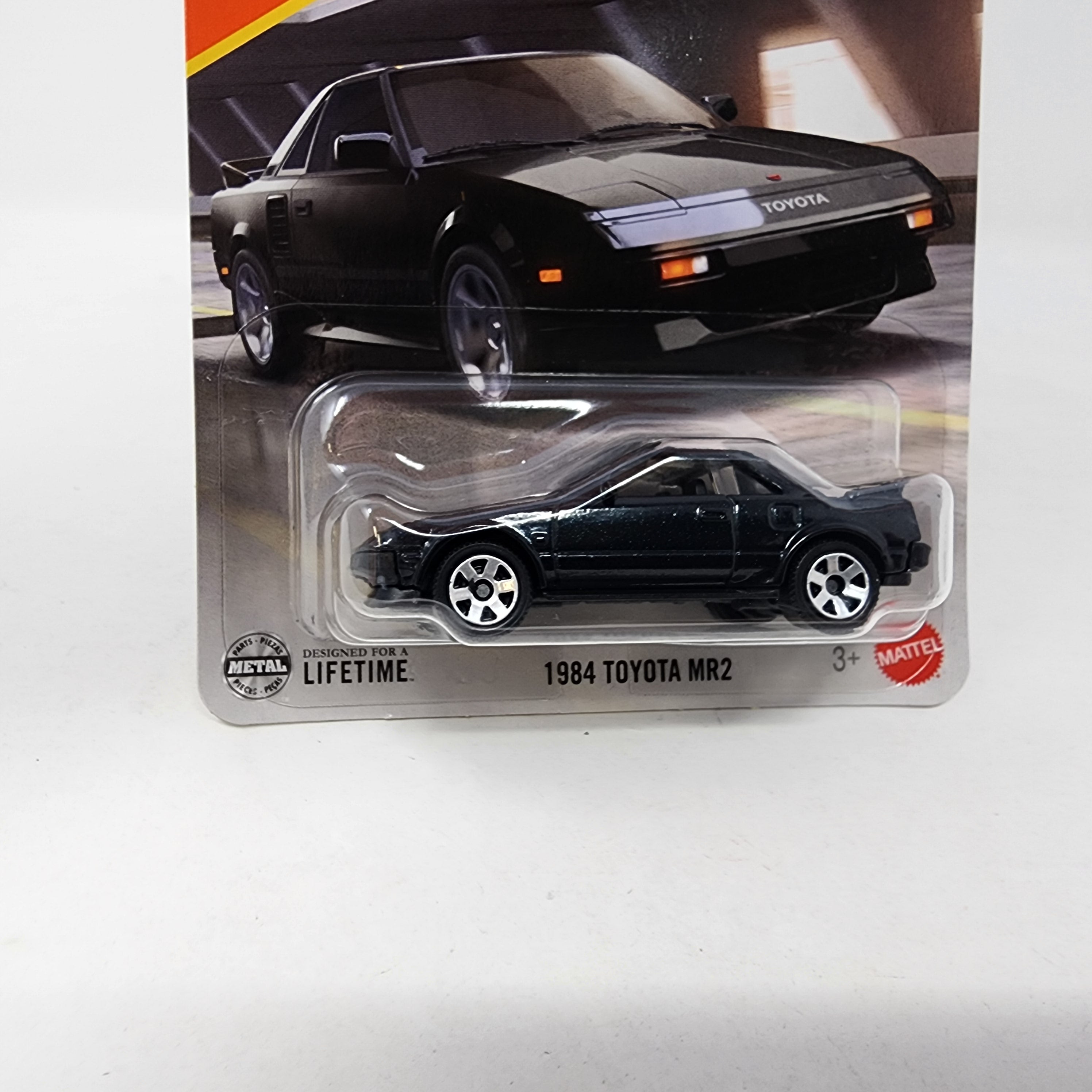 1984 Toyota MR2 BLACK * w/ HEAD LIGHTS DOWN * 2025 Matchbox Basic Mainline Case H、mySite、hgirdovlk