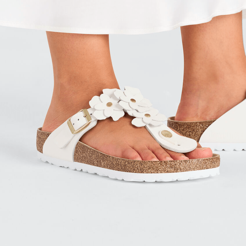  Gizeh Flower | Leather | White、mySite、preschool7hills