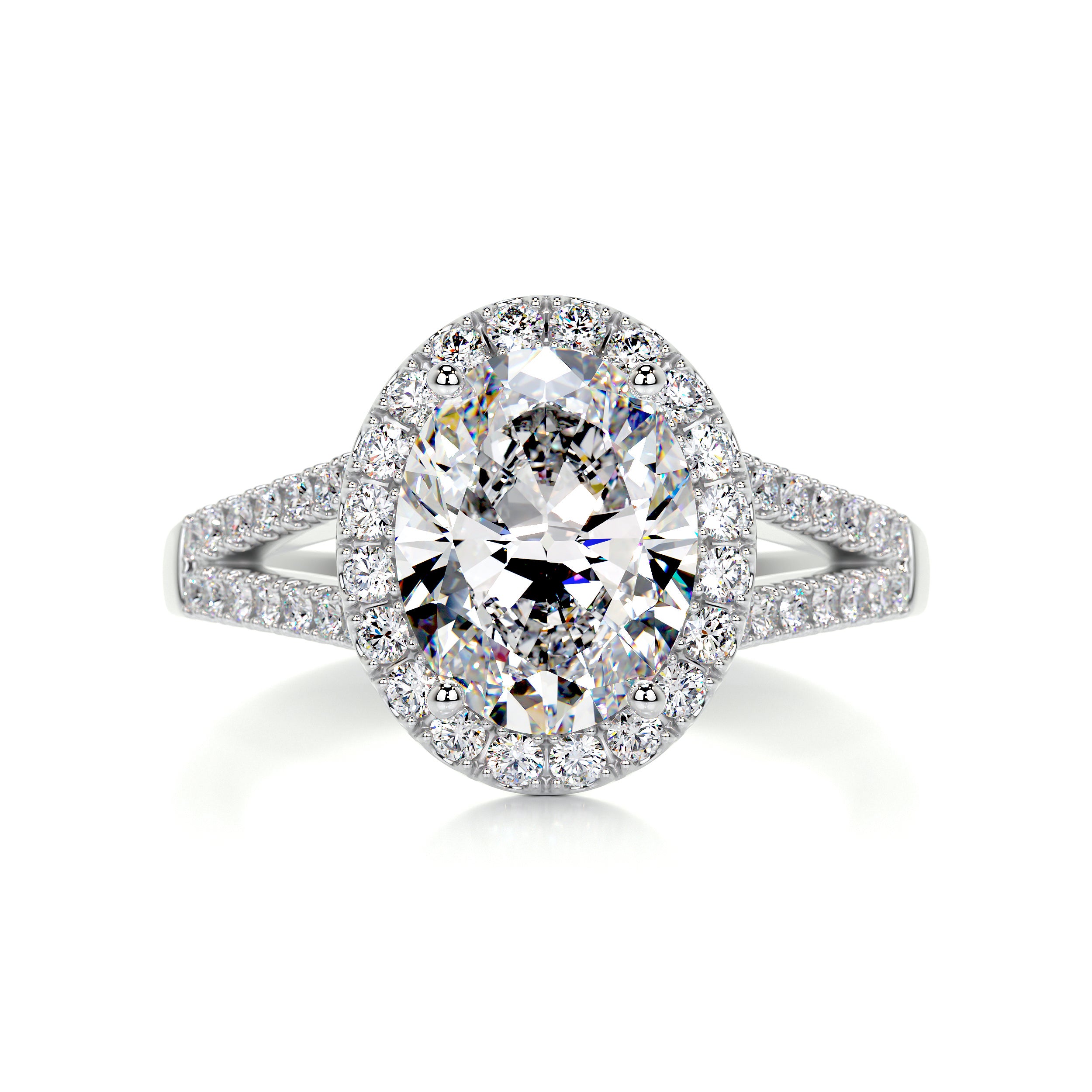 Blakely Moissanite & Diamond Ring -Platinum、mySite、hinf8tx79