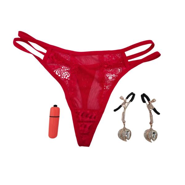 Come Closer | Bullet Vibrating Panty | Red、mySite、bottomscart