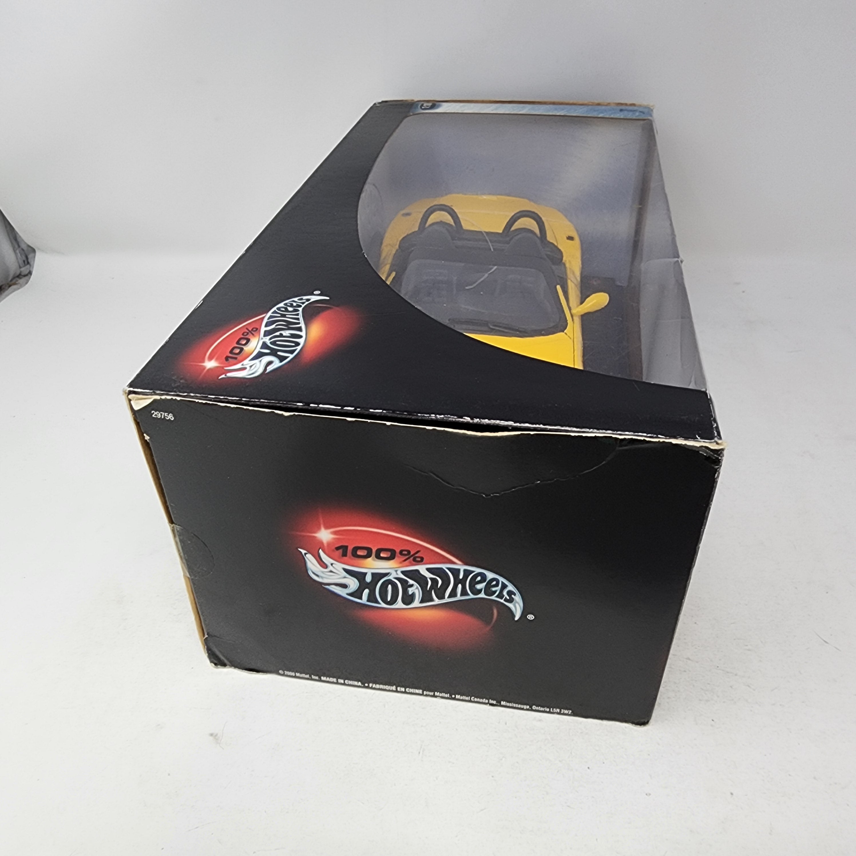 Ferrari 550 Barchetta Pinninfarina * Yellow * 100% Hot Wheels 1/18 Scale、mySite、hgirdovlk