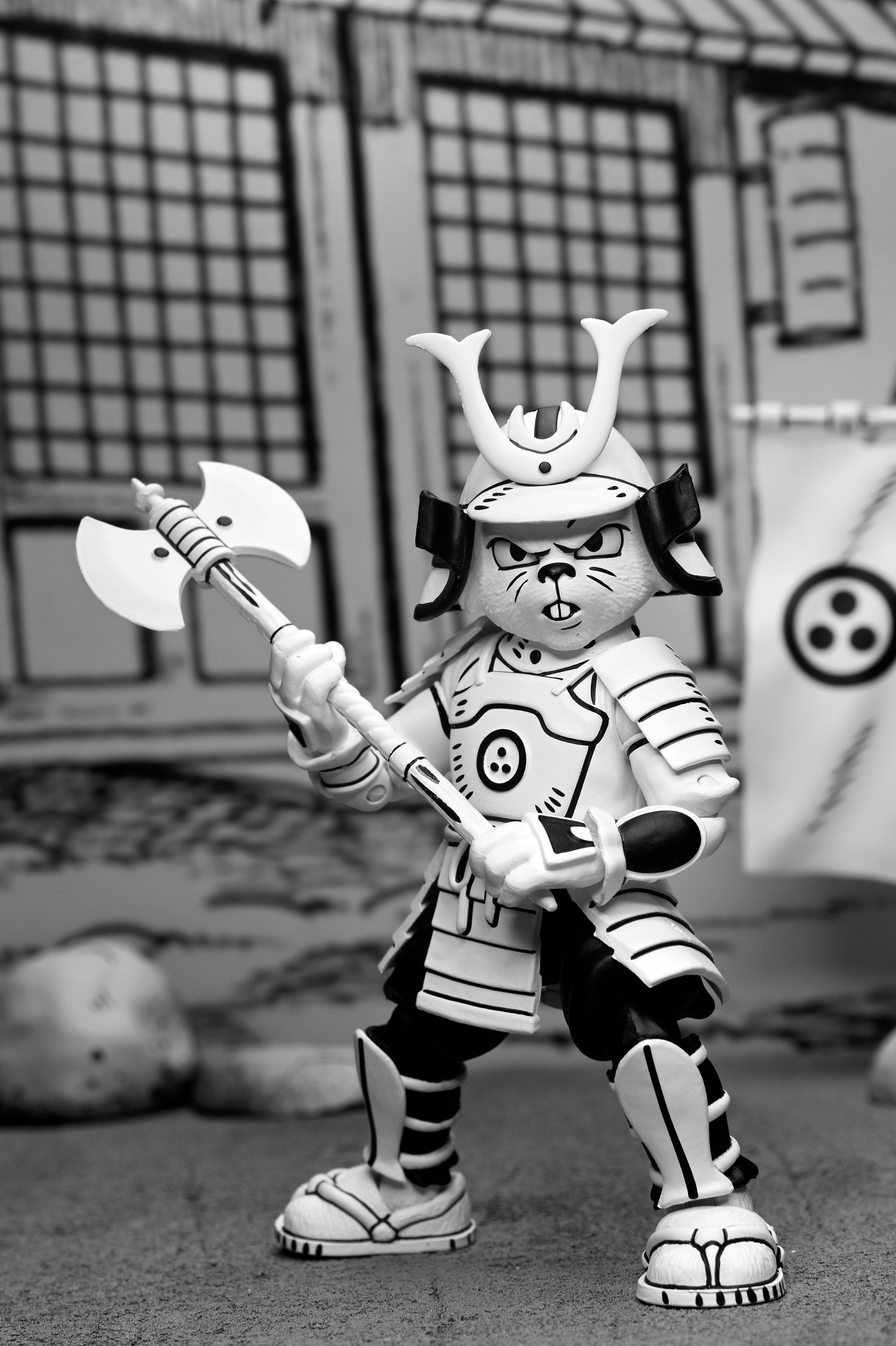 NECA Teenage Mutant Ninja Turtles Ultimate Samurai Usagi Yojimbo (Black & White)、mySite、hgirdovlk
