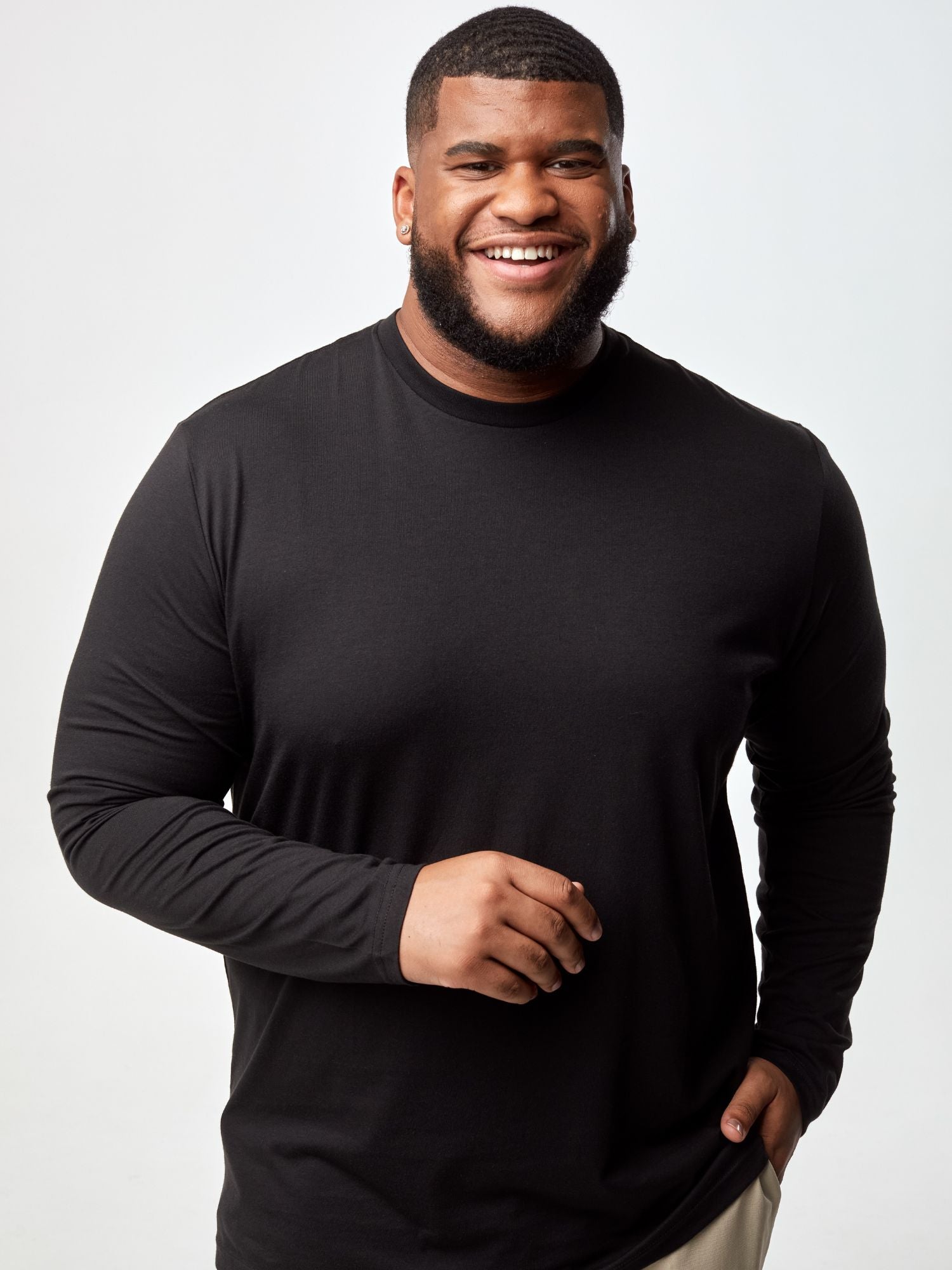  All Black Long Sleeve Crew 3-Pack、mySite、ghnorth