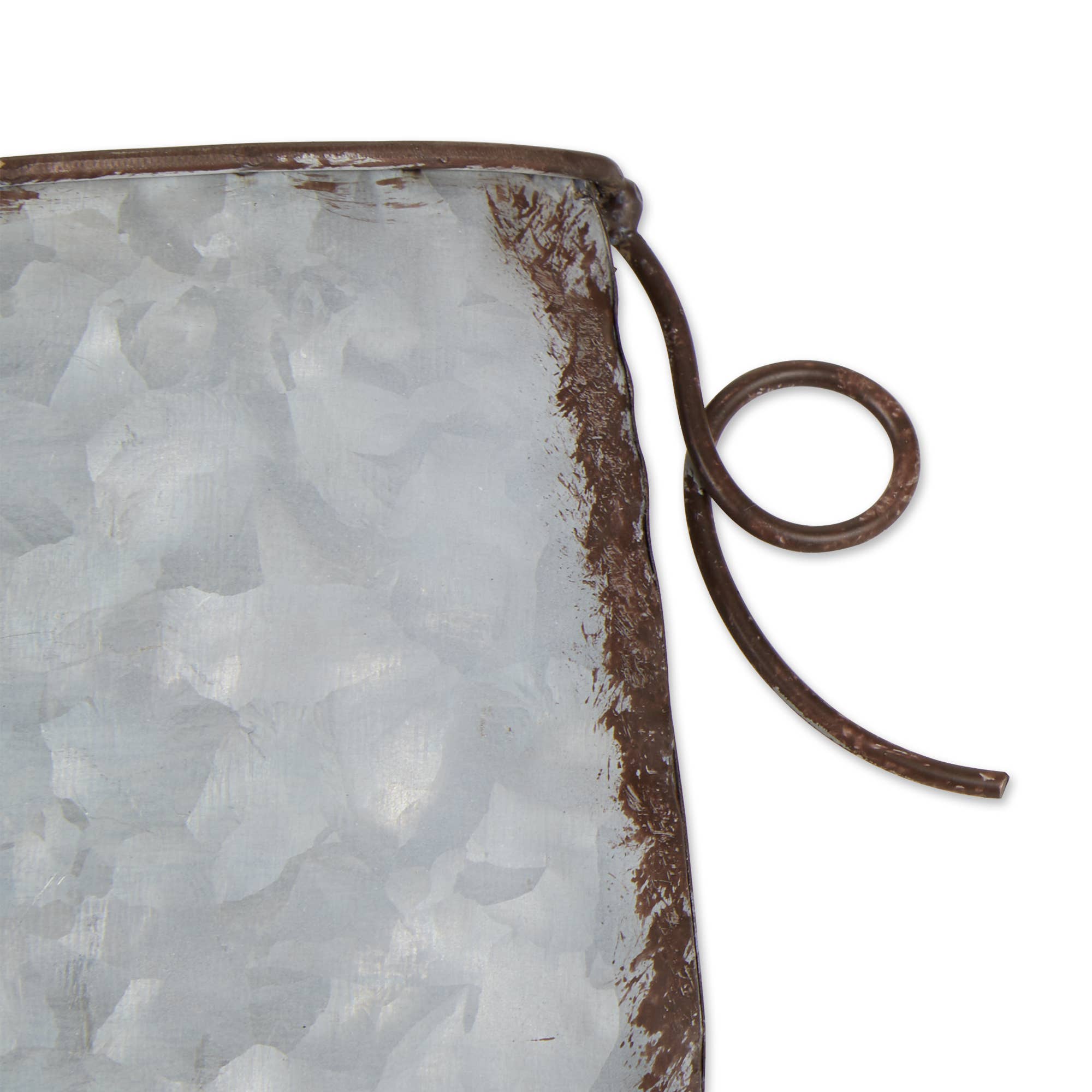 Pig Galvanized Wall Planter、mySite、g9winljtr