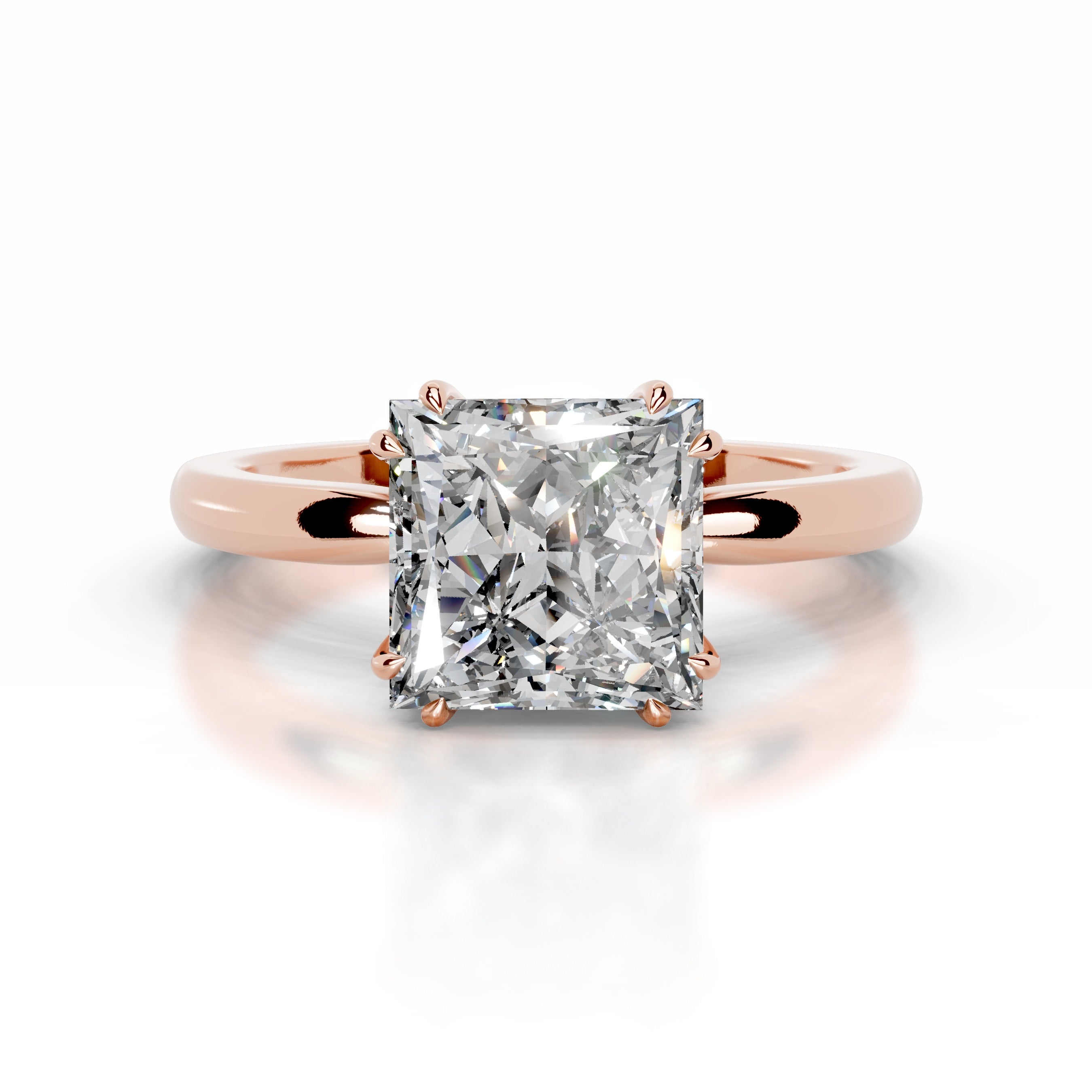 Collerina Diamond Engagement Ring - 14K Rose Gold、mySite、hinf8tx79