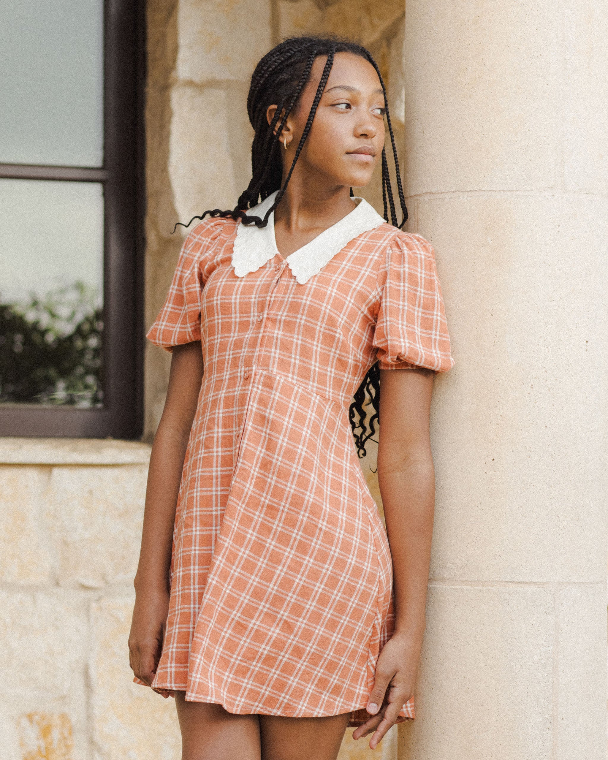  Del Mar Dress | Poppy Check、mySite、layawaytickets