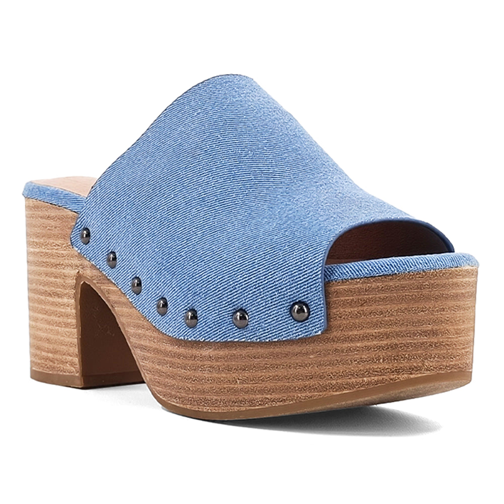 Gina Studded Platform Block Heel Sandals、mySite、gtrtttuynbv