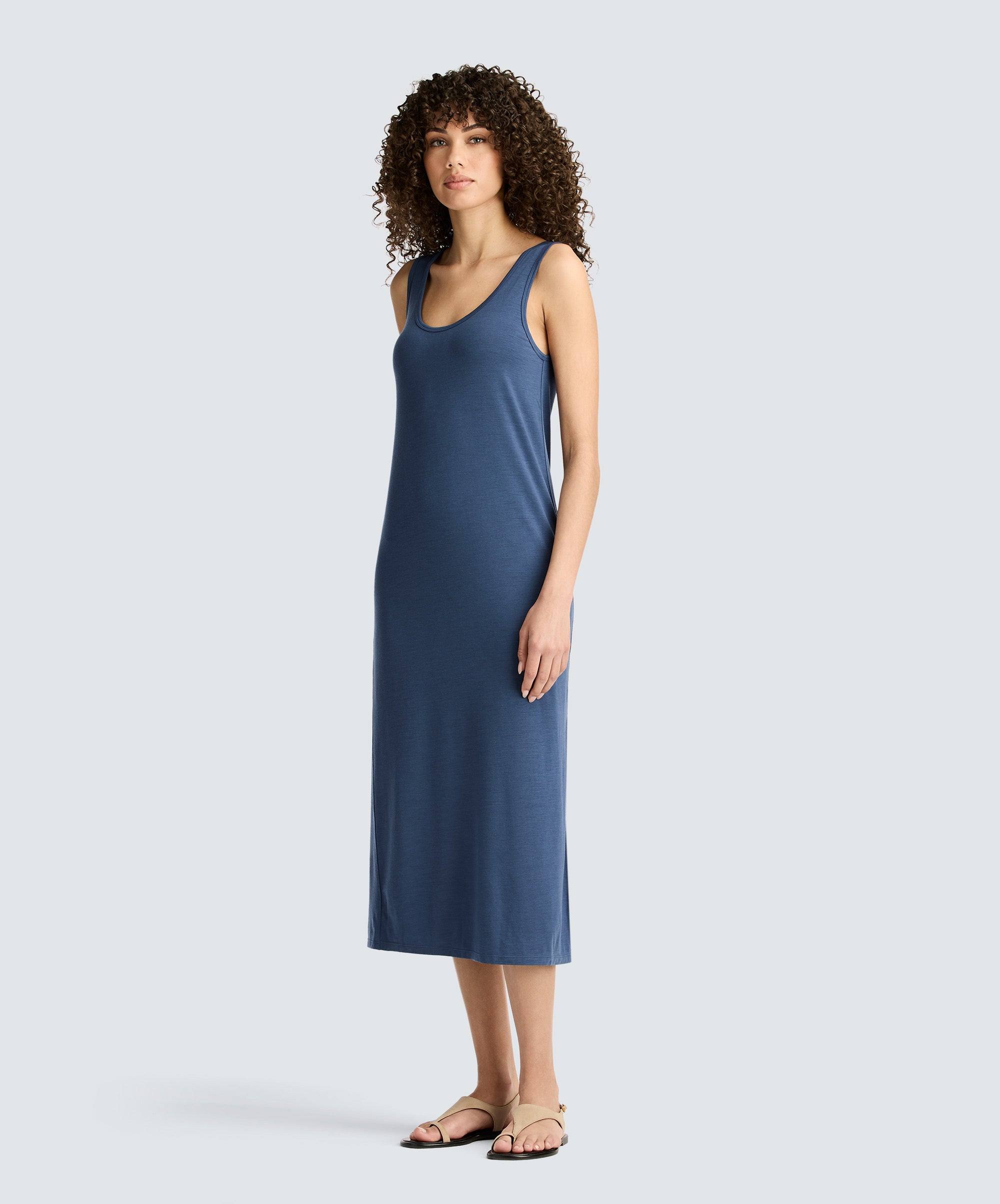 Women's Midi Merino Travel Dress、mySite、noshort
