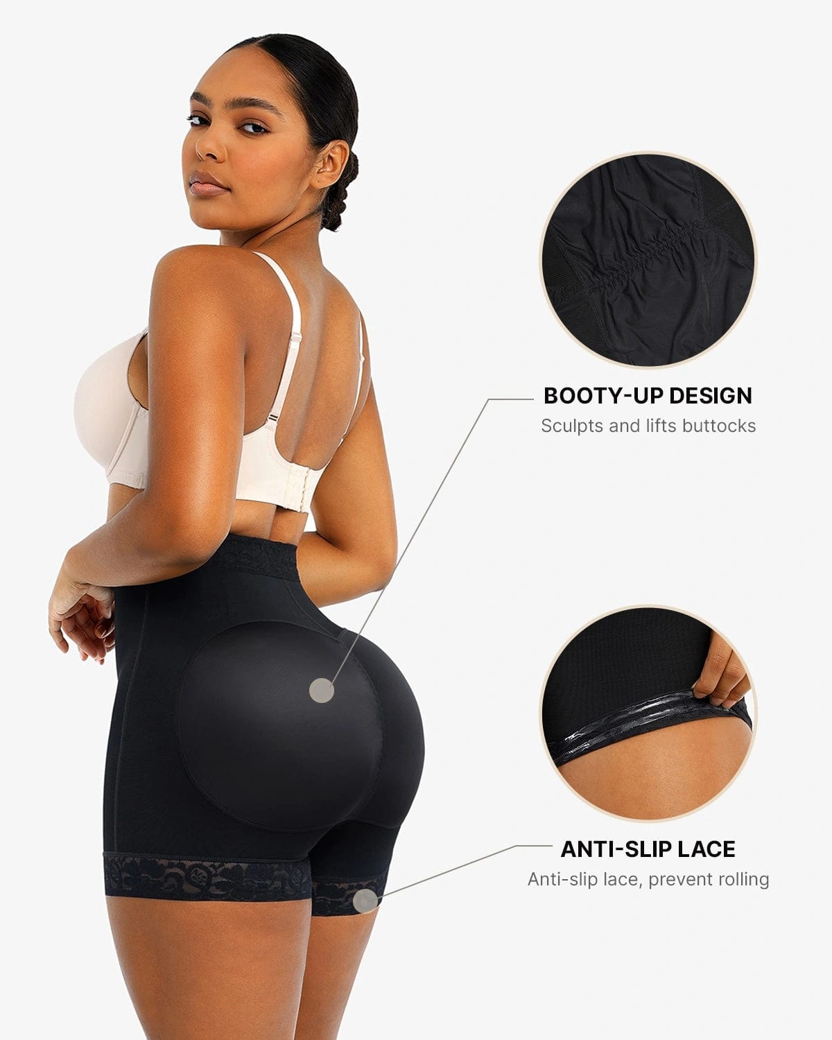 AirSlim® Lace Steel Boned Butt Enhancer、mySite、bengalsvssteelers