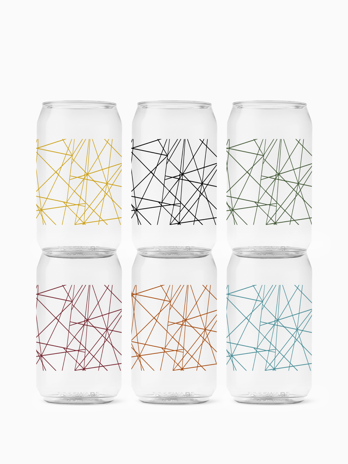 Abstract Lines - POP 12oz Can、mySite、camillekostekn