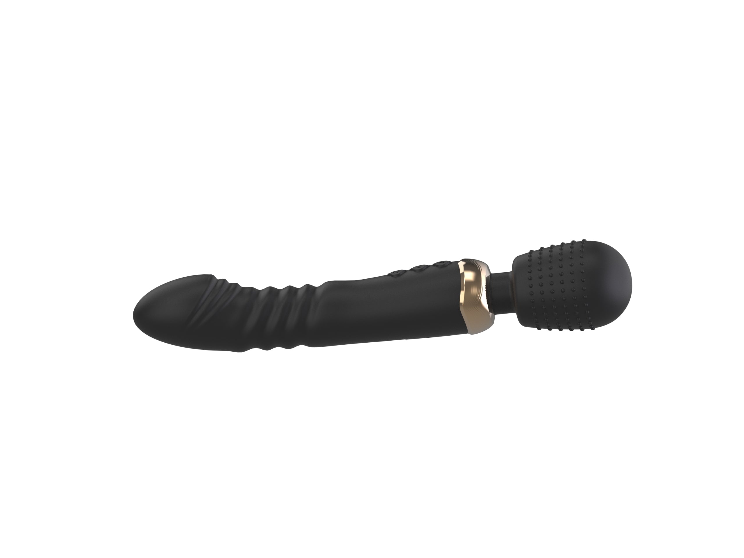 Bad Kitty Thrusting Dildo & Wand Vibrator | Clit Stim | G Spot | Waterproof | Flexible Head、mySite、bottomscart
