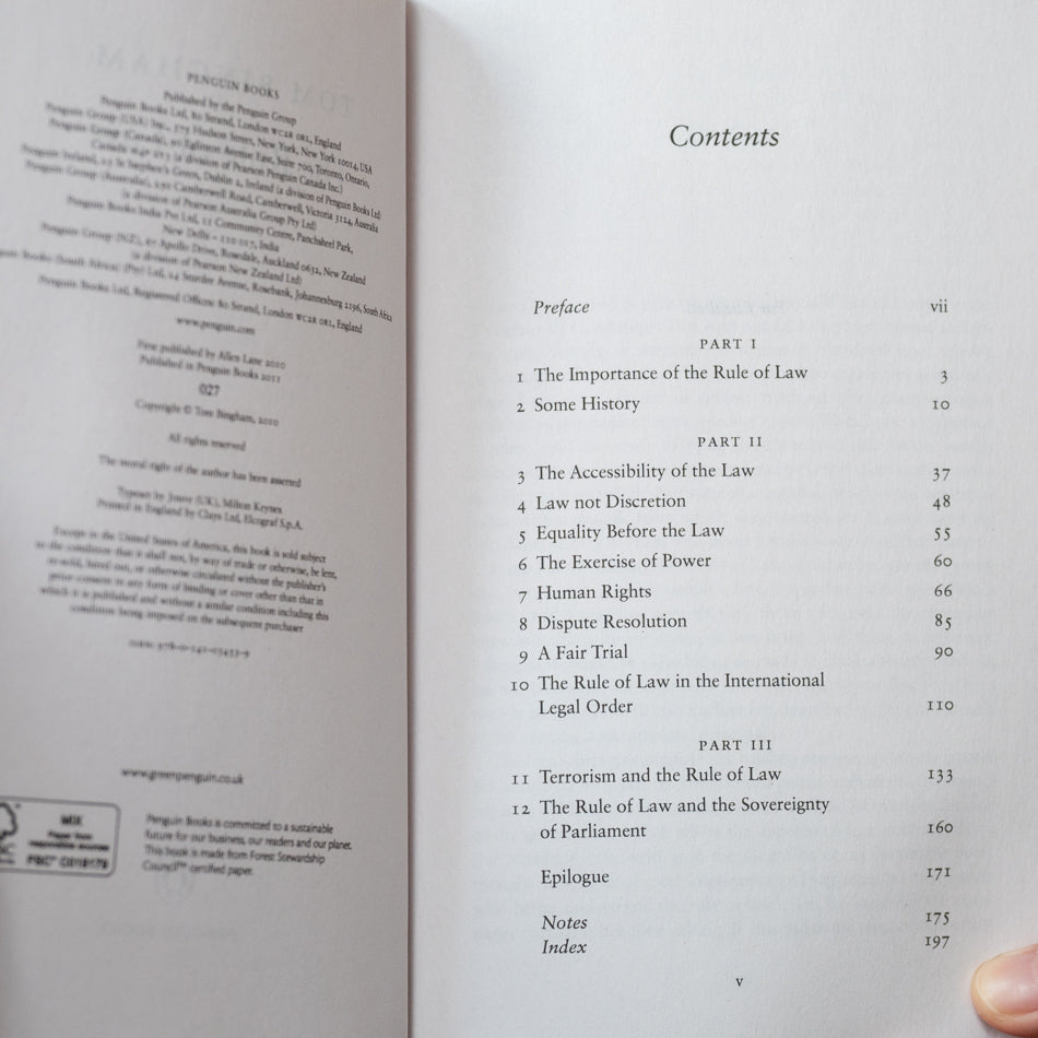 The Rule of Law、mySite、topwebapps