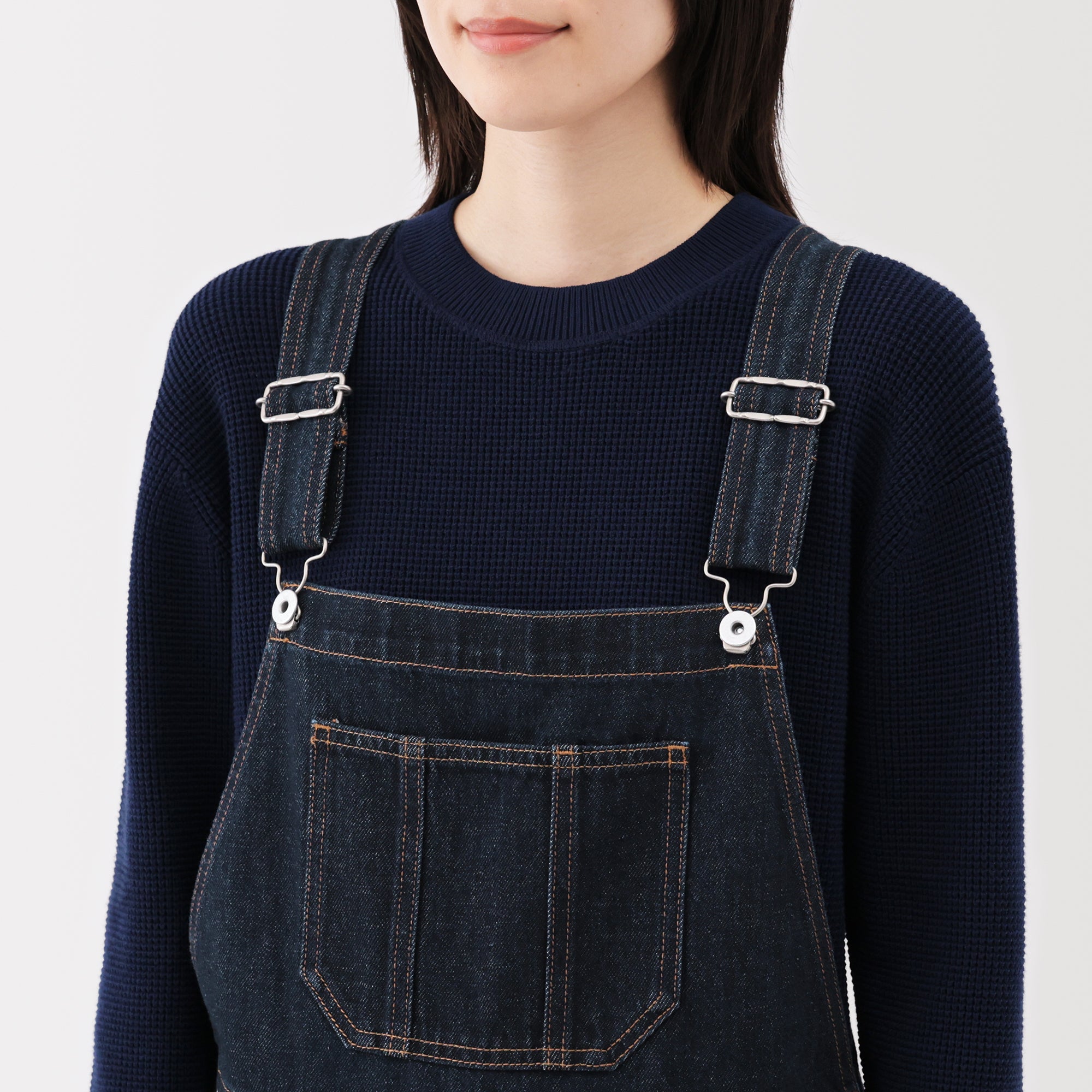  Women's Kapok Blend Denim Overalls、mySite、sugarbowlscore