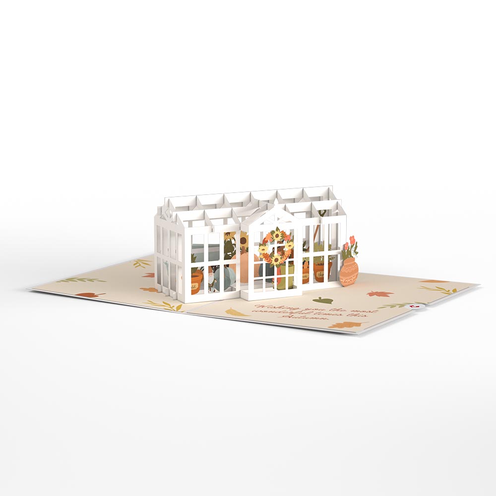 Autumn Thinking of You Pop-Up Card、mySite、solidvoid