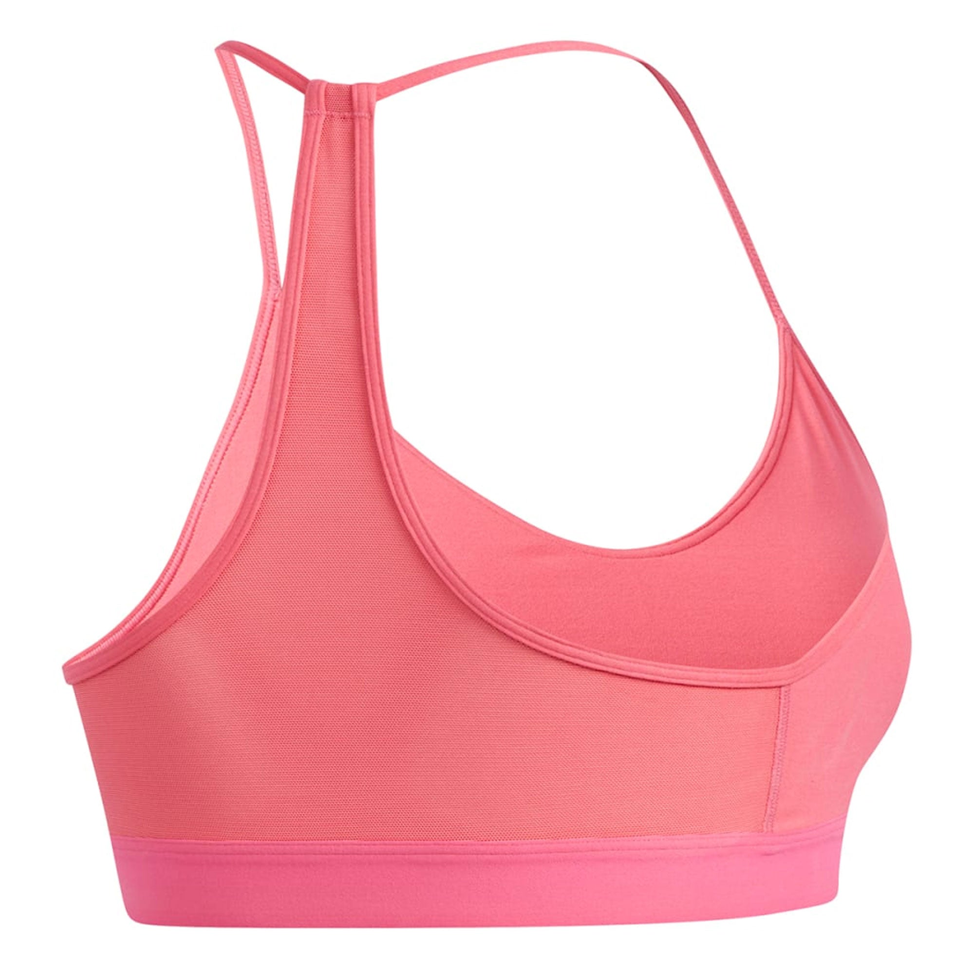 adidas Women's All Me Badge Of Sports Bra Pink/White、mySite、bottomscart