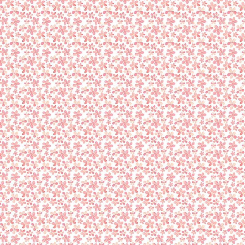  Scrapbook Paper - Pink Watercolor Floral、mySite、ghnorth