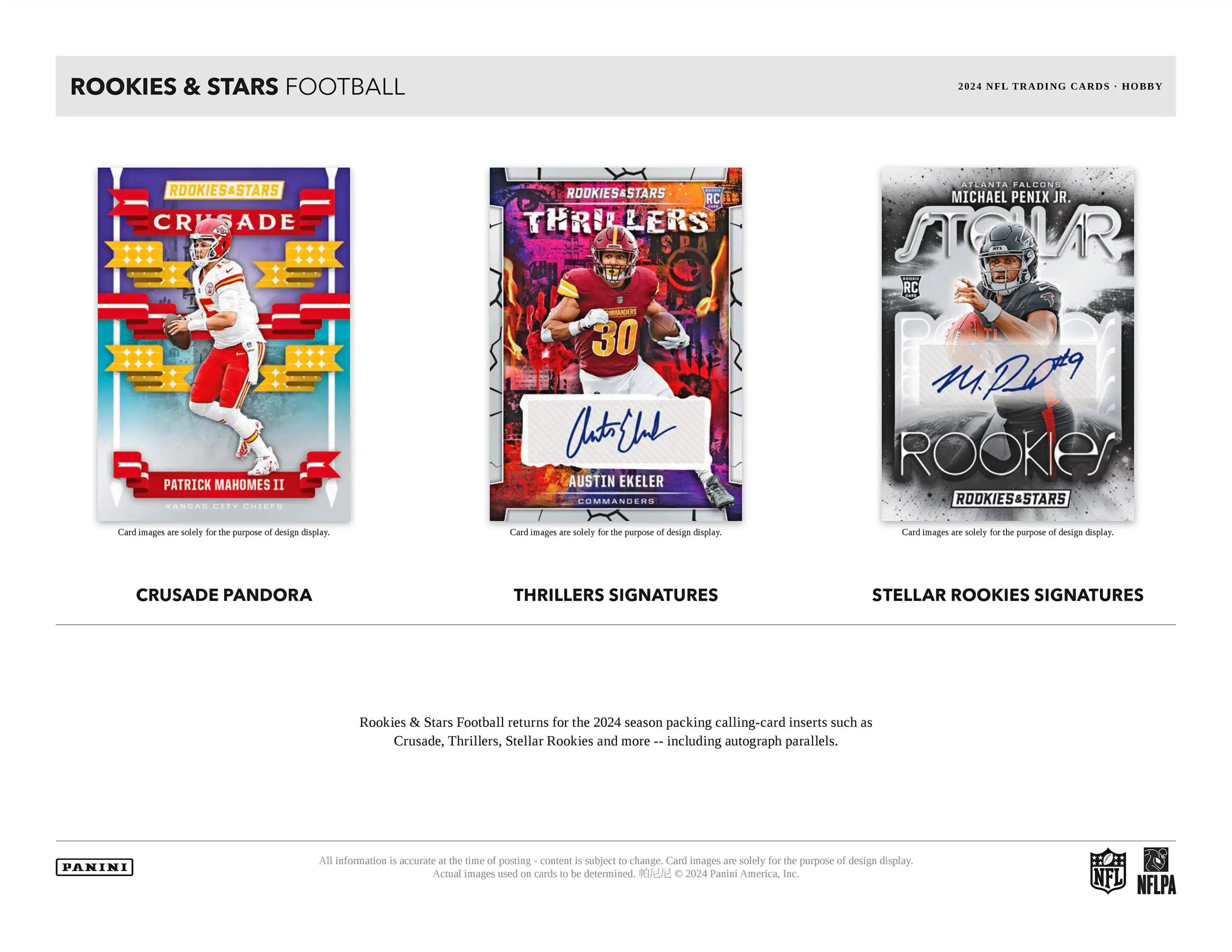 Panini Rookies & Stars NFL Football 2024 - Hobby Box、mySite、waistdrama