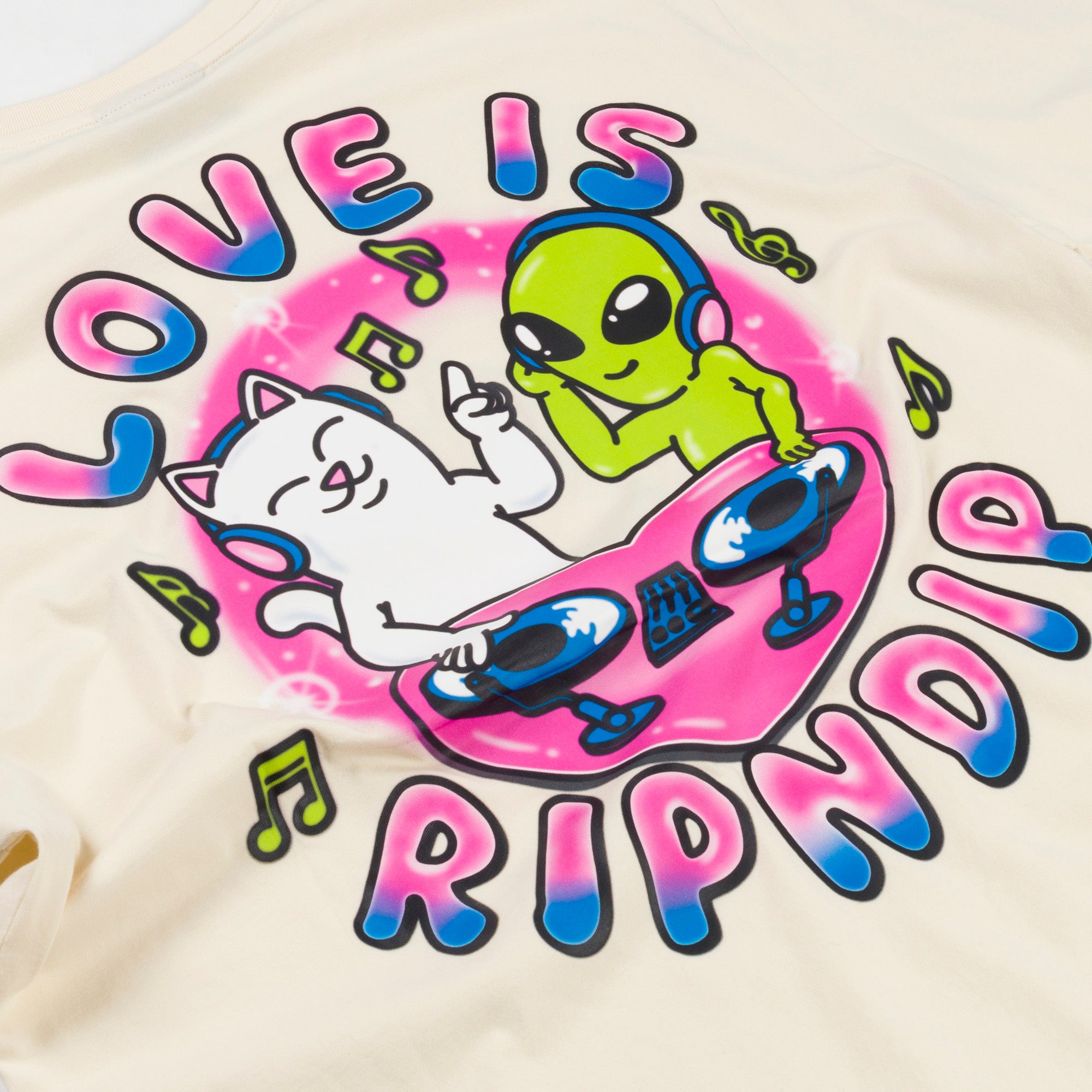 Love Is Ripndip Tee (Natural)、mySite、merchandisen