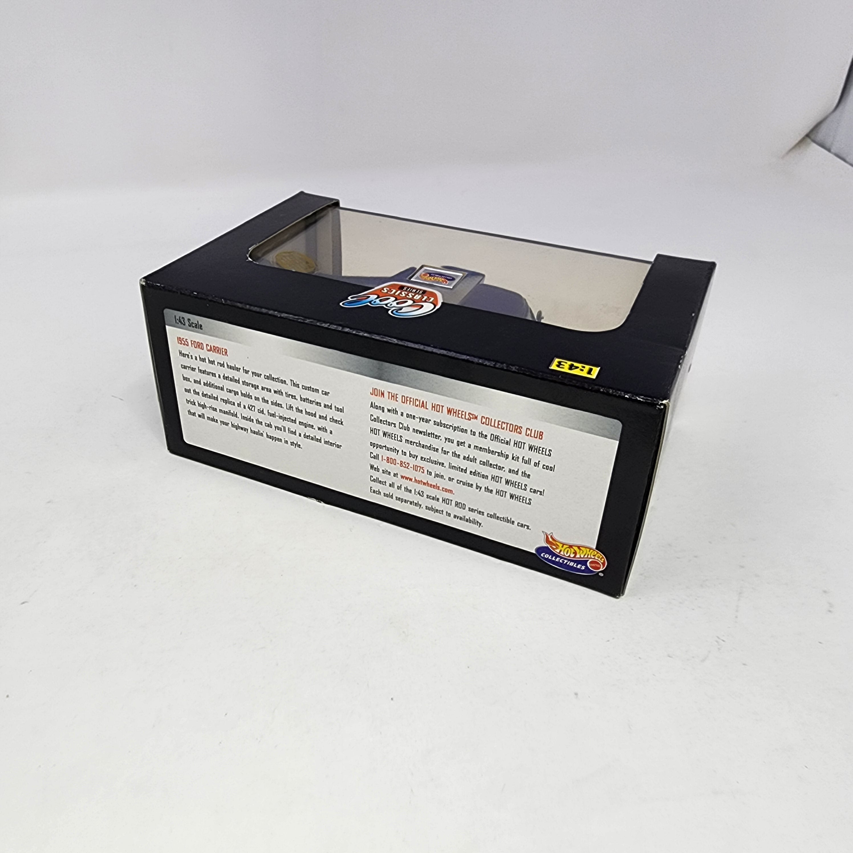 1955 Ford Carrier * Blue * Hot Wheels Collectibles 1:43 Scale、mySite、hgirdovlk