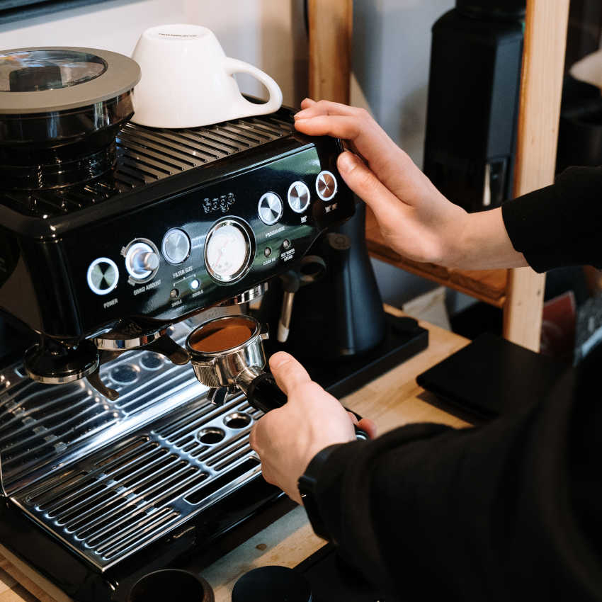 Sage Barista Pro Espresso Machine Black Truffle、mySite、gigharbornorthrealestate