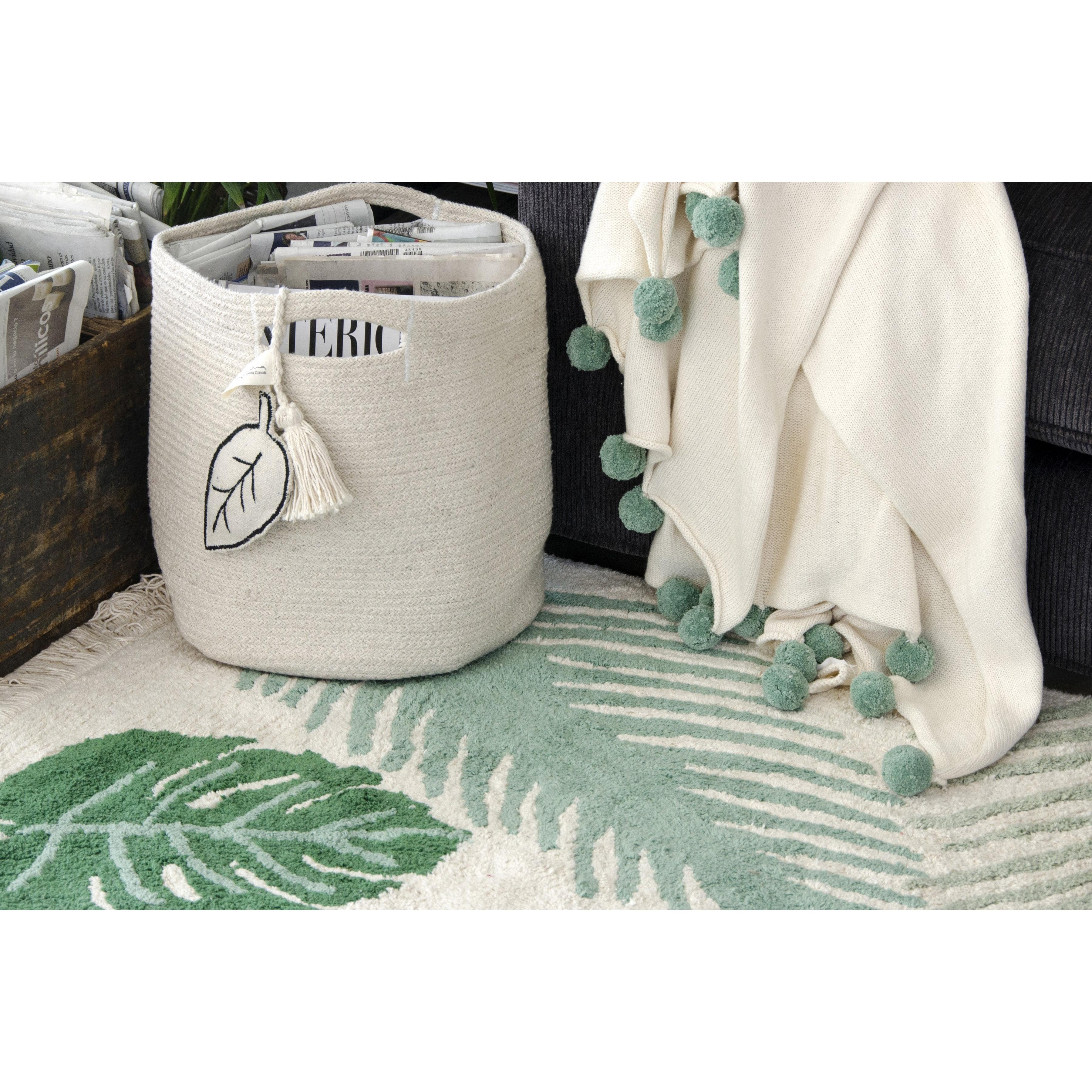 Tropical Green Machine Washable Area Rug、mySite、gigharbornorthrealestate