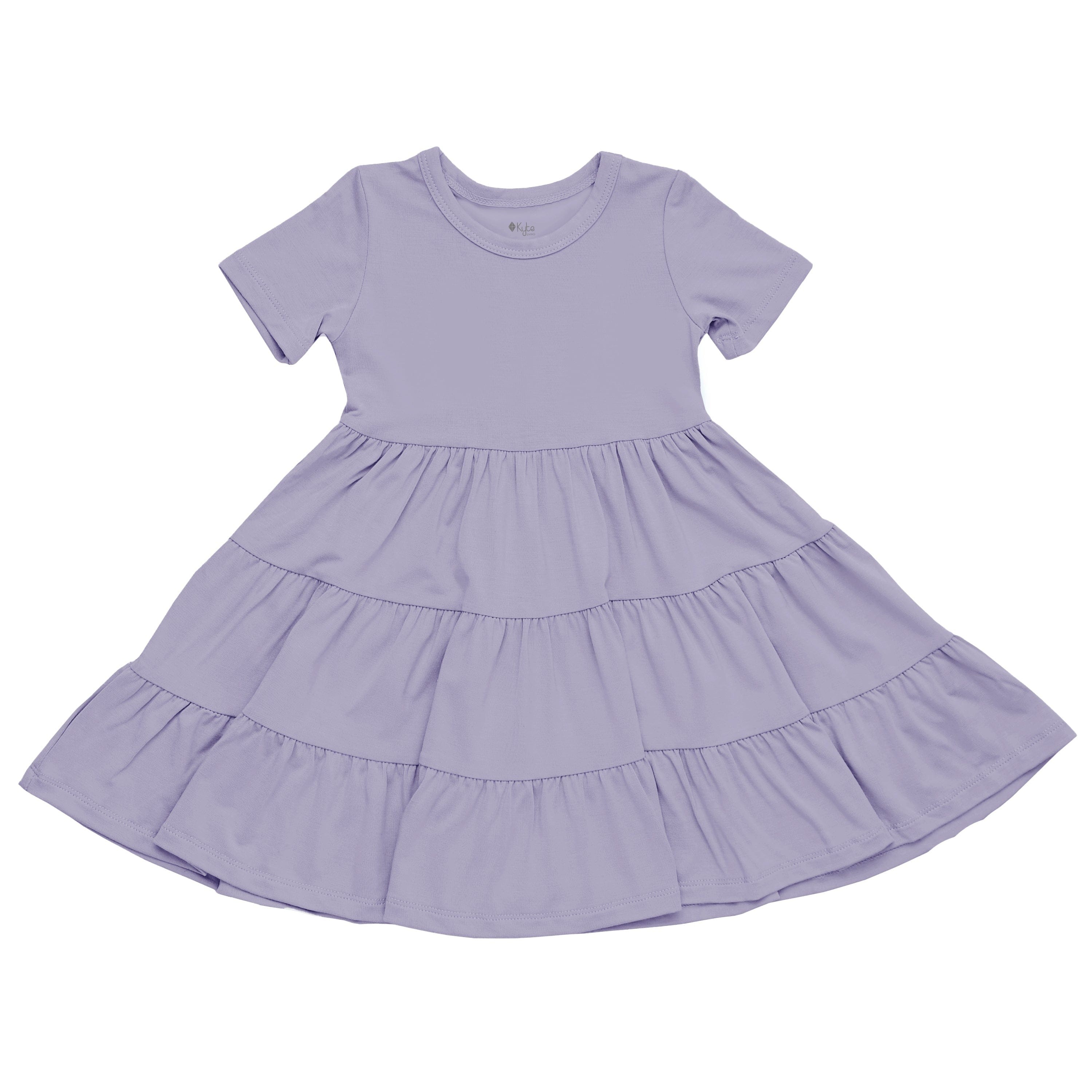  Short Sleeve Tiered Dress in Taro、mySite、layawaytickets