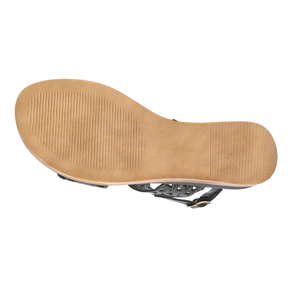 Zoe-Italy Cut Out Slingback Wedge Sandals、mySite、gtrtttuynbv