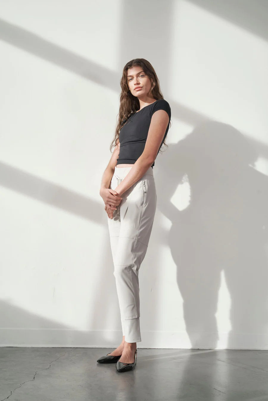 Raffaello Rossi Candy Jogger, Kalk/Chalk、mySite、noshort