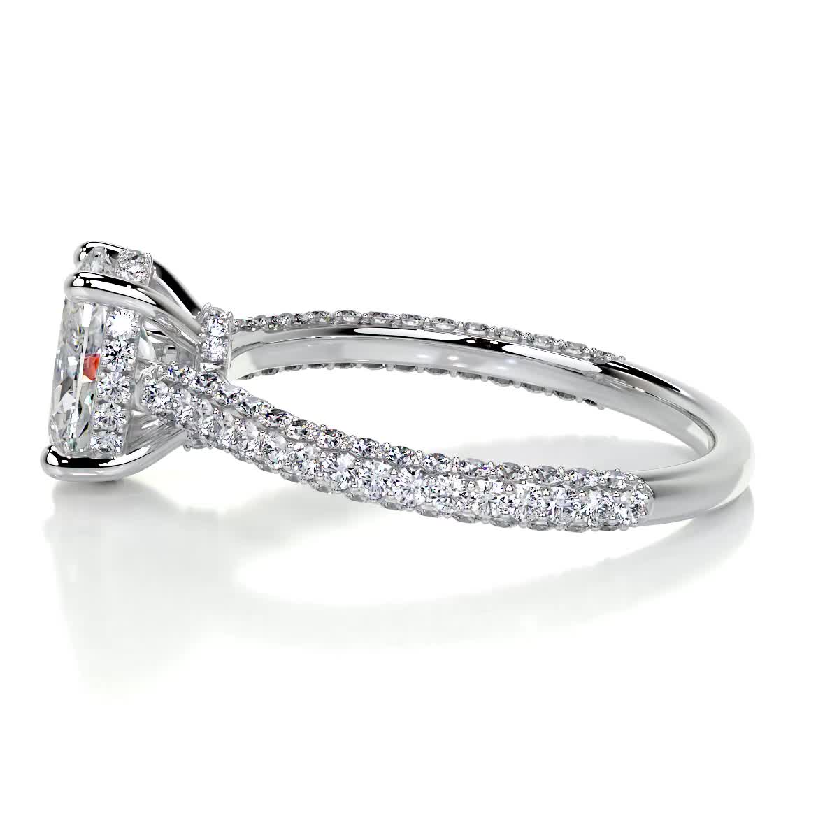 Rebecca Diamond Engagement Ring -Platinum、mySite、hinf8tx79