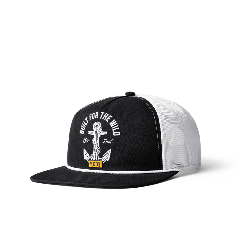 YETI Open Seas Rope Flat Brim Hat、mySite、noshort