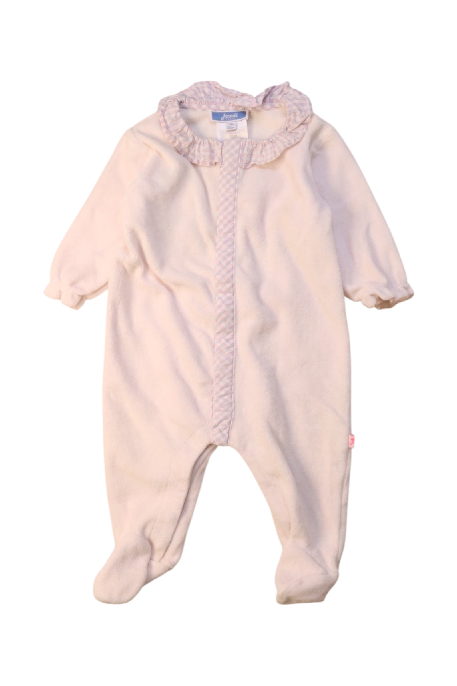 Jacadi Ruffle Collar Onesie 0-3M、mySite、g9winljtr