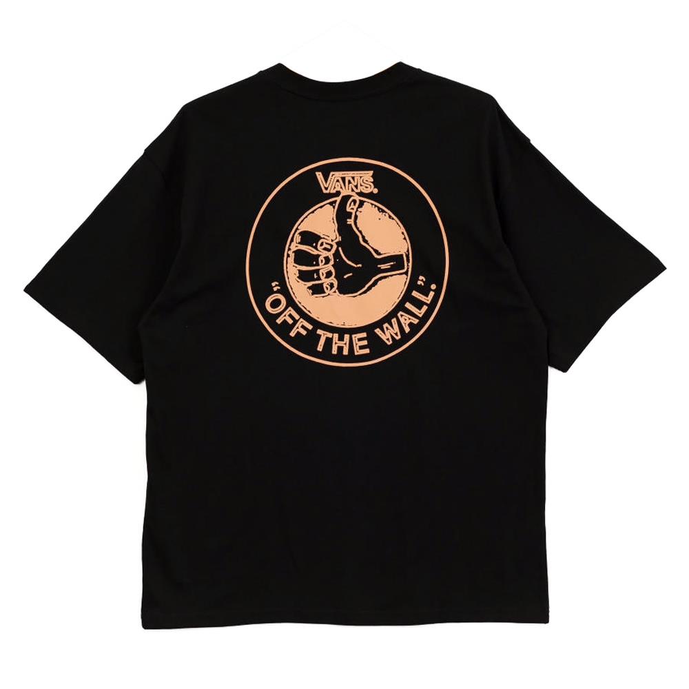  Vans Thumb Logo Loose T-shirt - Black、mySite、merchandisen