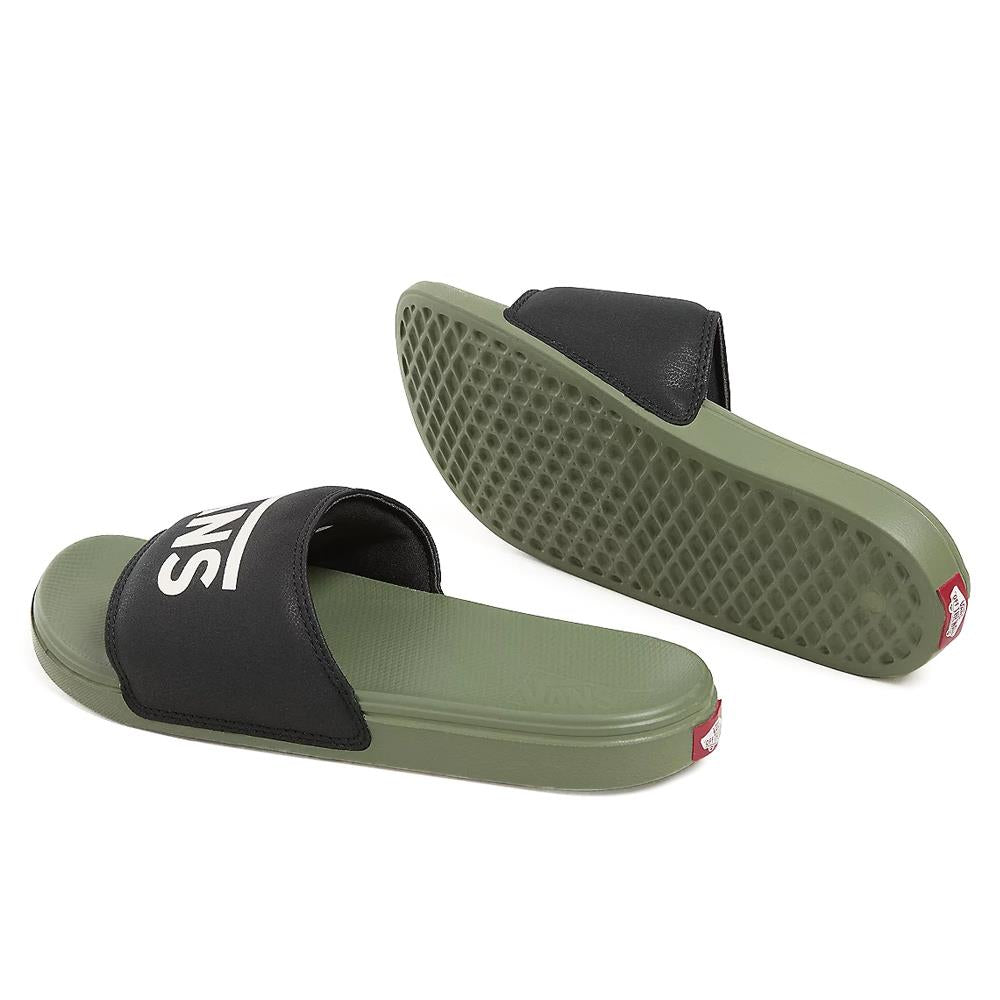  Vans La Costa Slide-On - Black/Olivine、mySite、merchandisen