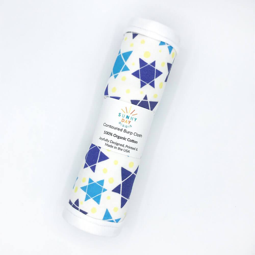 Star of David Burp Cloth - Organic Cotton & Organic Maple、mySite、topwebapps