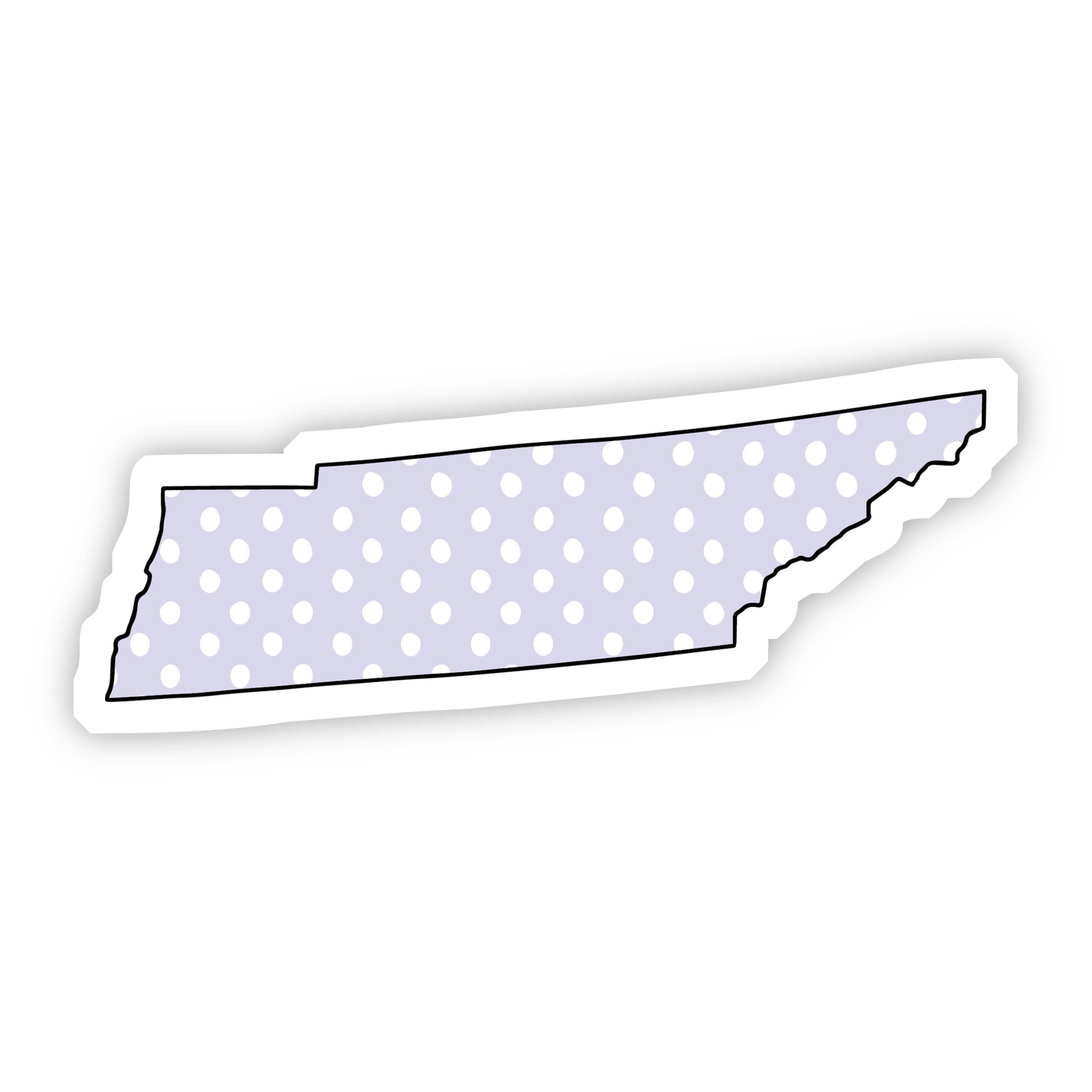  Tennessee Polka Dot Sticker、mySite、elrpsem3k