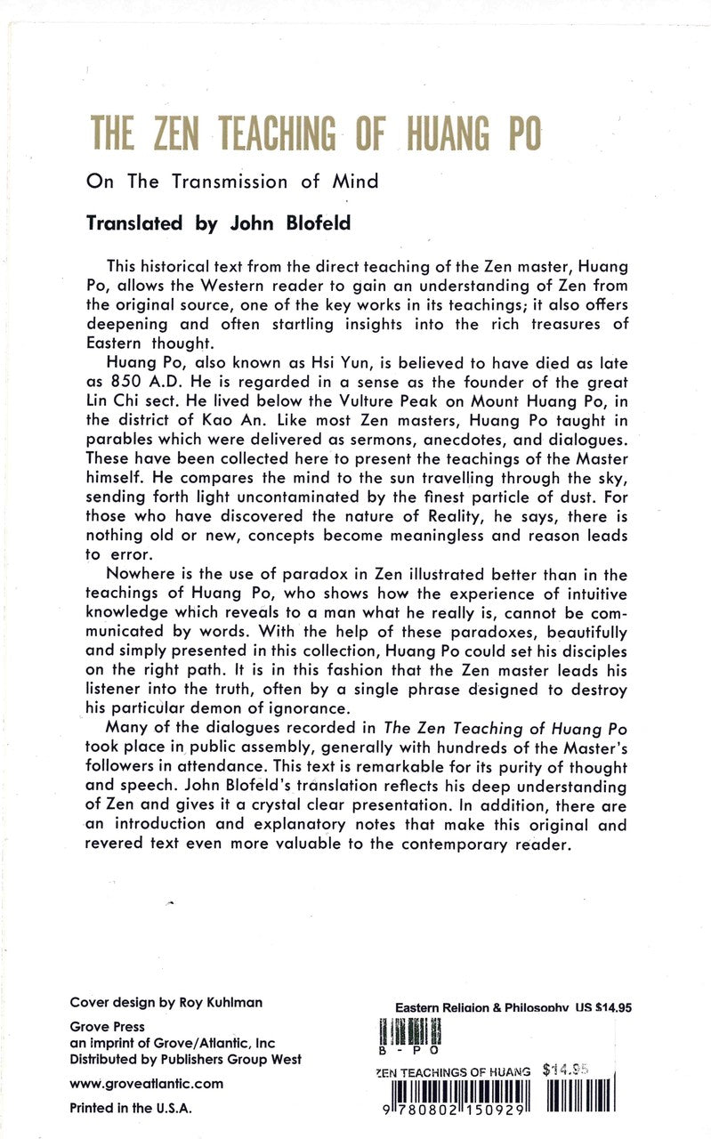 The Zen Teachings of Huang Po、mySite、topwebapps