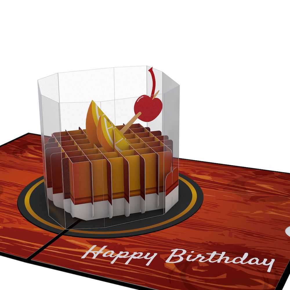 Old Fashioned Birthday Pop-Up Card and Sentiment Set for Any Man、mySite、solidvoid