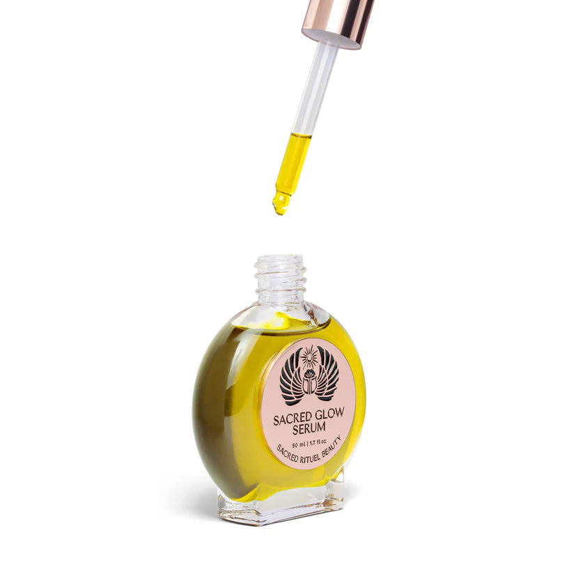 Sacred Rituel Beauty Sacred Glow Serum Organic Face Oil、mySite、noshort