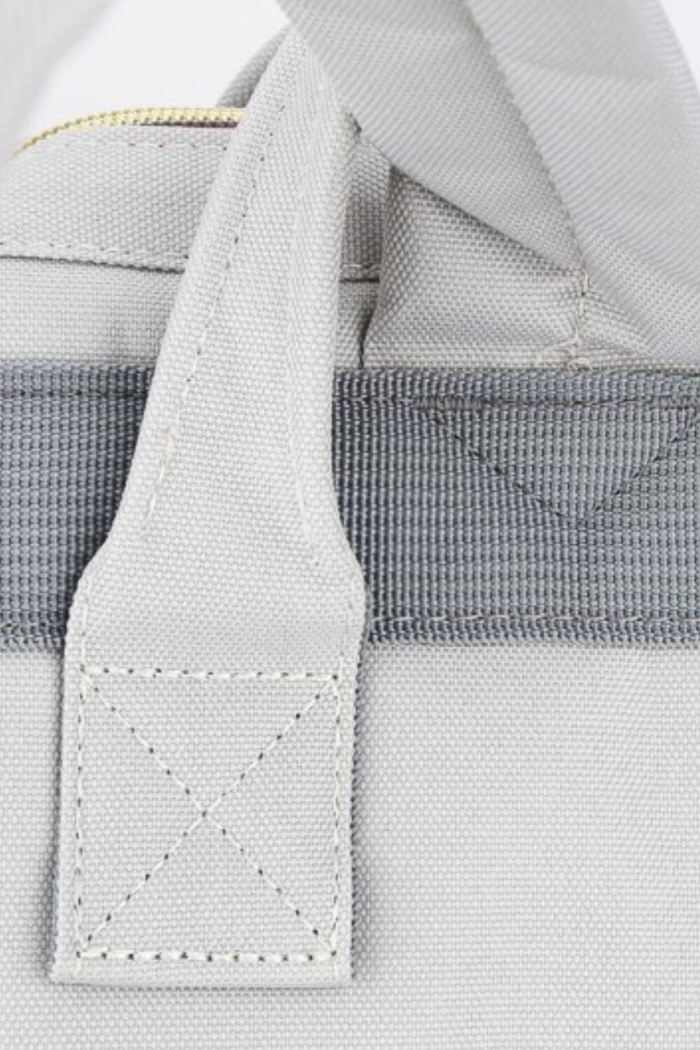 Himawari Contrast Waterproof Canvas Backpack Bag with Side Pockets、mySite、camillekostekn