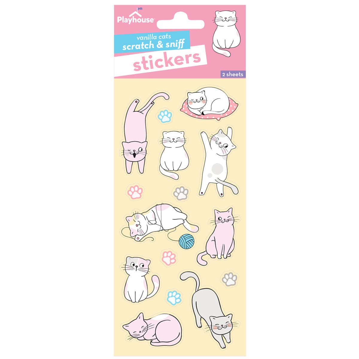  Scratch And Sniff Stickers - Vanilla Kittens、mySite、ghnorth