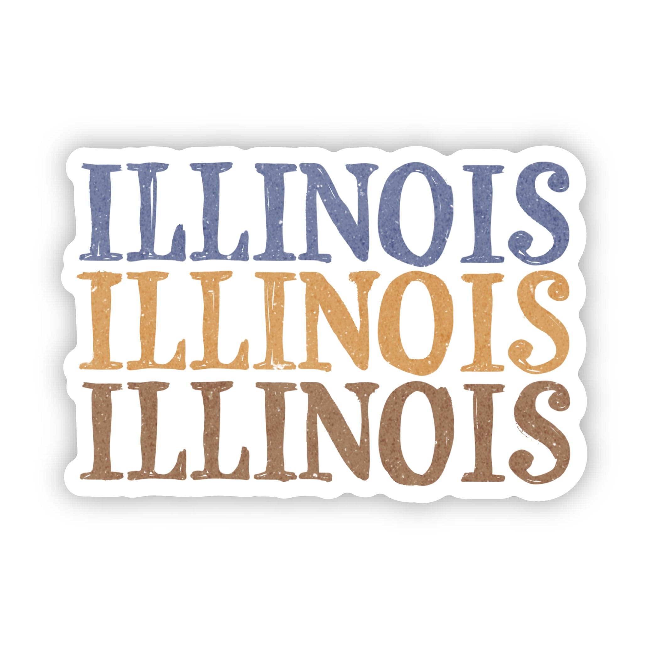  Illinois Text Sticker、mySite、ghnorth