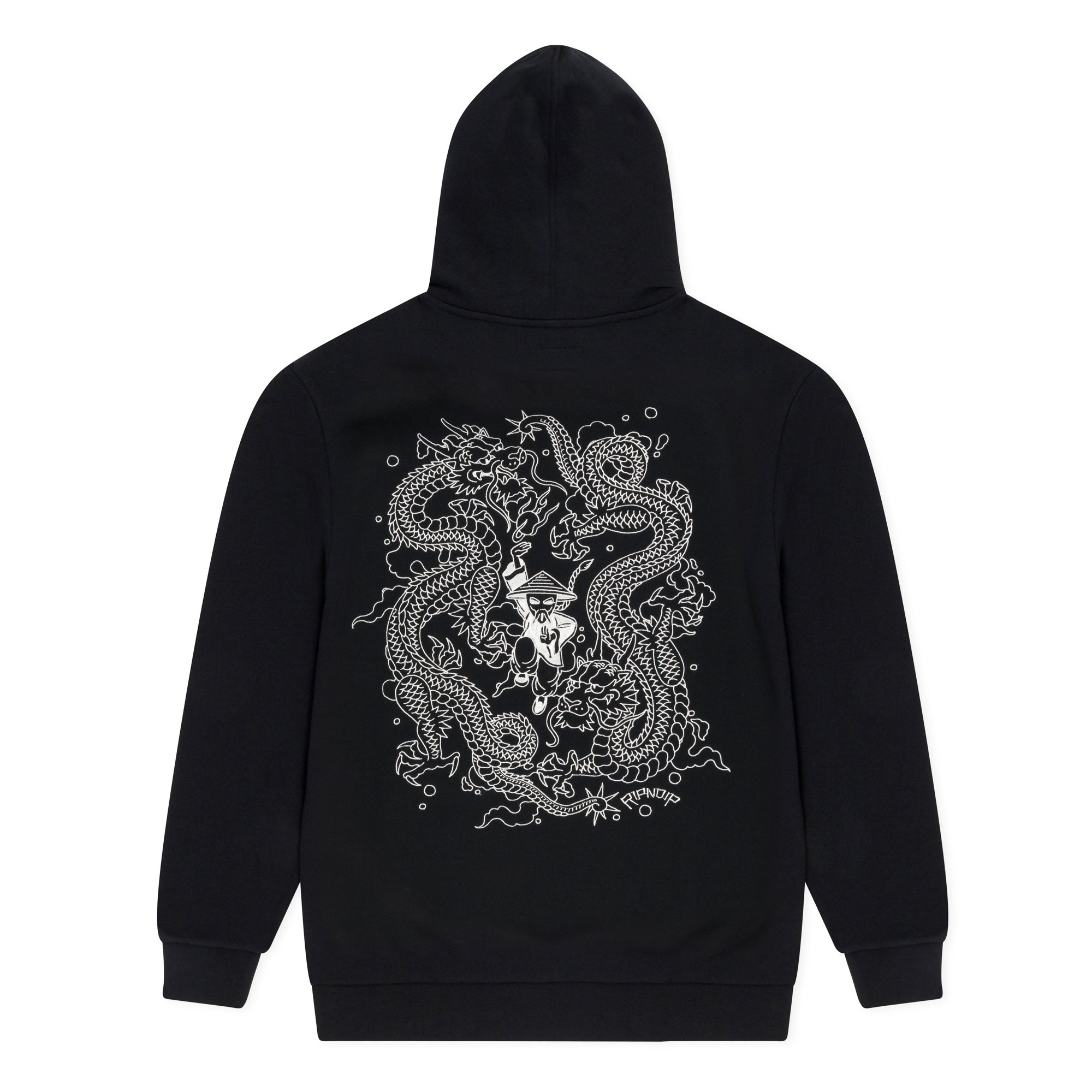 Ryu Embroidered Hoodie (Black)、mySite、merchandisen