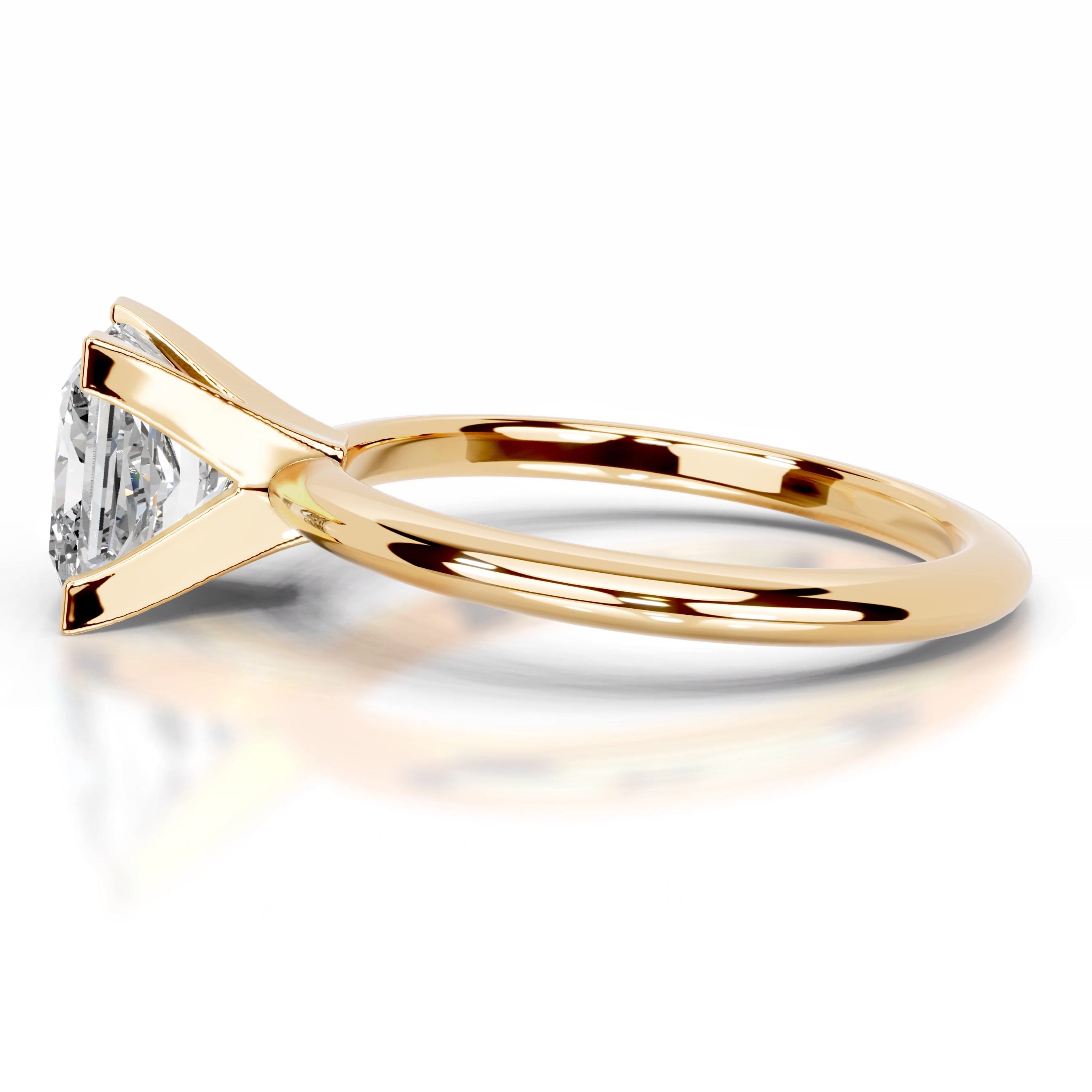 Mila Diamond Engagement Ring - 18K Yellow Gold、mySite、hinf8tx79