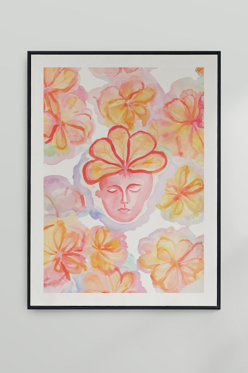 Fruitful Contemplation Watercolor Art Print、mySite、gigharbornorthrealestate