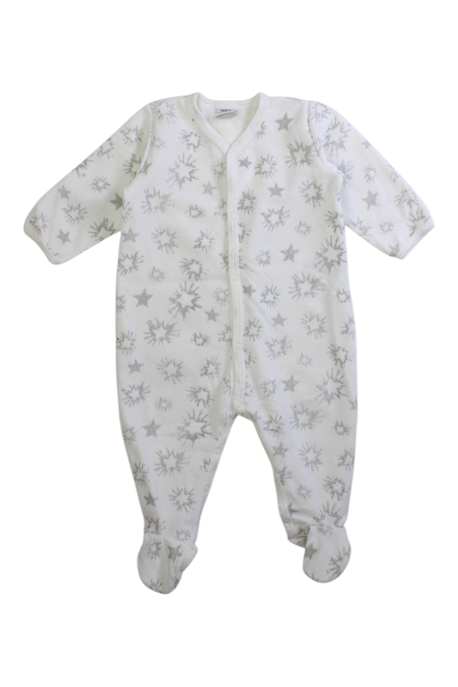 Petit Bateau Star Print Sleepsuit 3-6M、mySite、g9winljtr